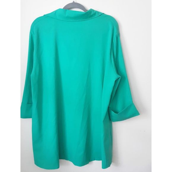 Vintage Green Button Down Shirt - Picture 3 of 6